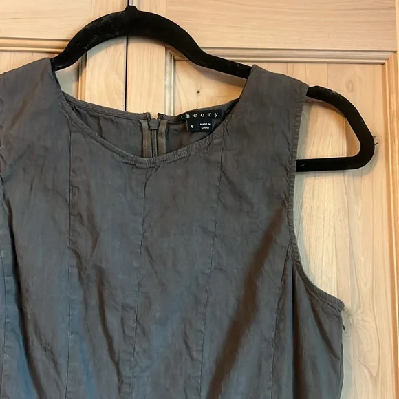 Theory sleeveless dress sleeveless SZ 6 - Picture 4 of 6
